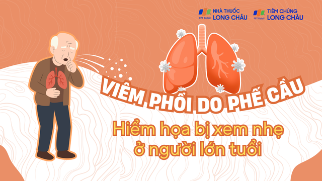 Viêm phổi do phế cầu: Hiểm họa bị xem nhẹ ở người lớn tuổi