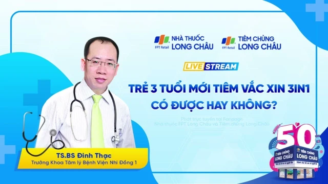 Trẻ 3 tuổi mới tiêm vắc xin sởi, quai bị rubella có được không?