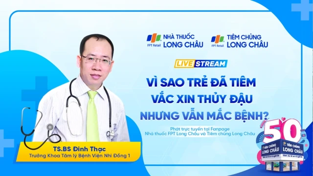 Vì sao tiêm vắc xin thủy đậu rồi nhưng vẫn mắc bệnh?