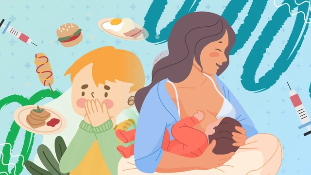 Ăn no, nhịn ăn hay bú mẹ trước tiêm - Đâu là lựa chọn phù hợp cho bé?