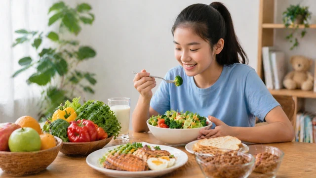 Chế độ ăn uống ở tuổi dậy thì: Nên ăn gì để phát triển khỏe mạnh