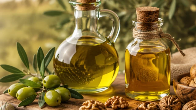 Dầu oliu và dầu óc chó loại nào tốt hơn? Cách kết hợp trong thực đơn hàng ngày