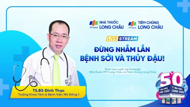 Đừng nhầm lẫn sởi và thủy đậu!