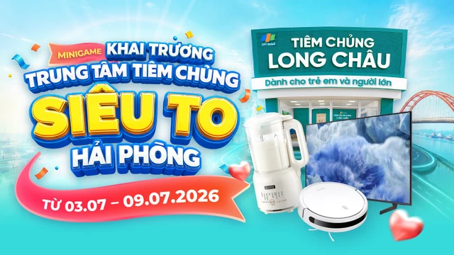 THỂ LỆ MINIGAME "KHAI TRƯƠNG SIÊU TO - QUÀ SIÊU LỚN" TẠI HẢI PHÒNG 