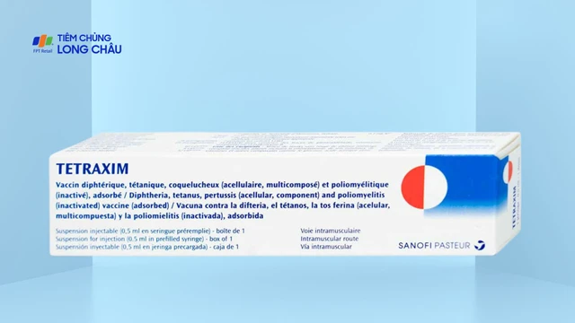 Giá vắc xin Tetraxim​ là bao nhiêu? Vắc xin Tetraxim có tác dụng gì?