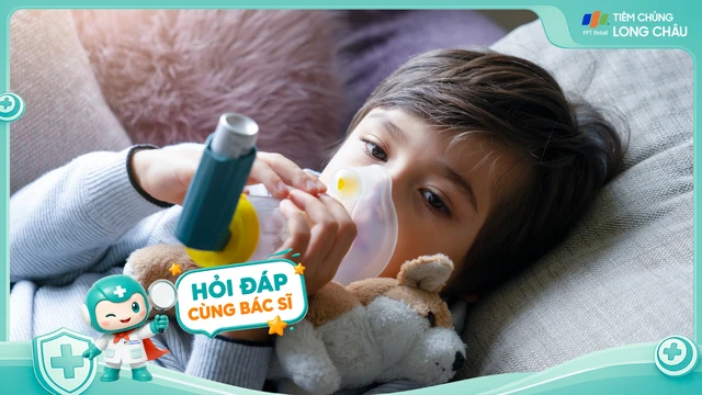 Trẻ bị ho hen có tiêm vắc xin cúm được không?