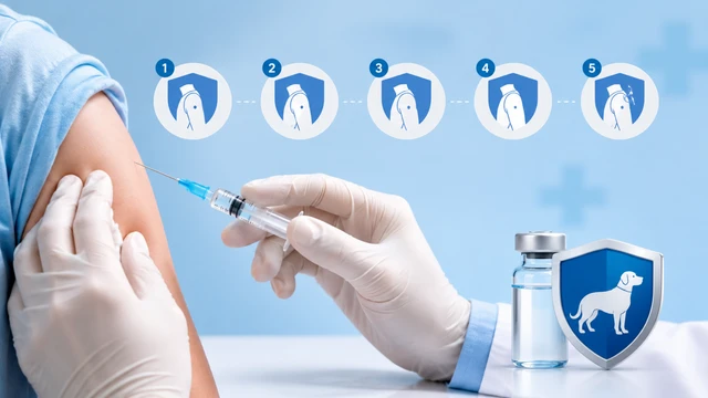 Tiêm đủ 5 mũi vắc xin phòng dại đã an toàn chưa? Những điều cần biết