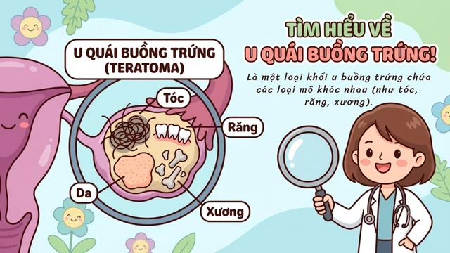 U quái buồng trứng là gì? Triệu chứng, nguyên nhân và khi nào cần phẫu thuật