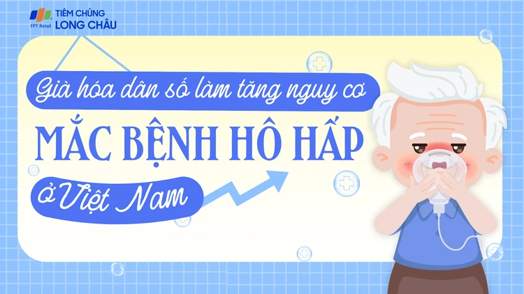 Nguy cơ bệnh hô hấp tăng cao trong bối cảnh già hóa dân số tại Việt Nam