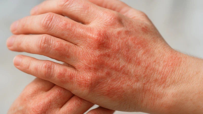 Hình ảnh viêm da cơ địa người lớn