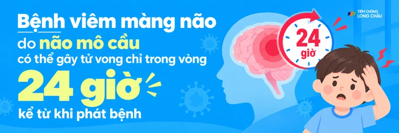 Viêm màng não do não mô cầu có thể đe dọa tính mạng trong thời gian ngắn