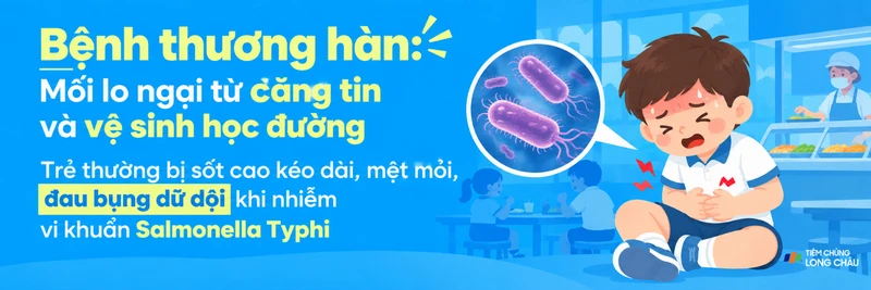 Thương hàn là bệnh nhiễm trùng nghiêm trọng lây qua đường ăn uống