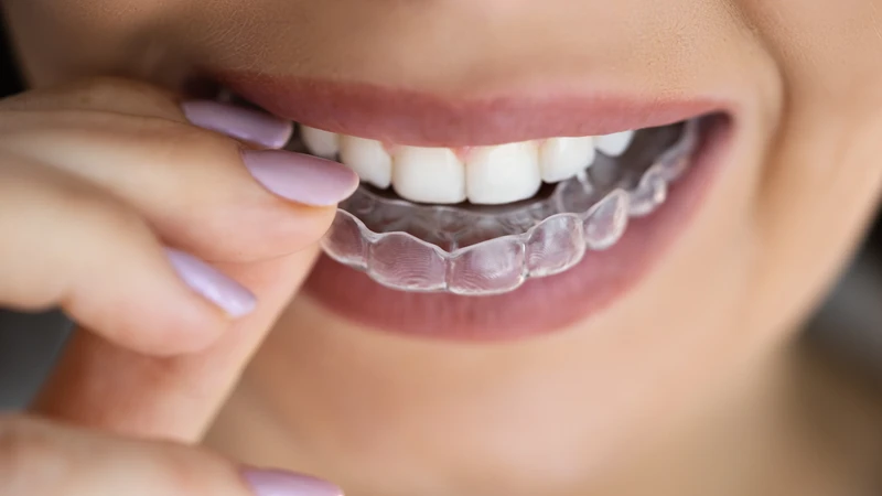 Niềng răng trong suốt ít gây cọ xát mô mềm so với niềng răng mắc cài truyền thống