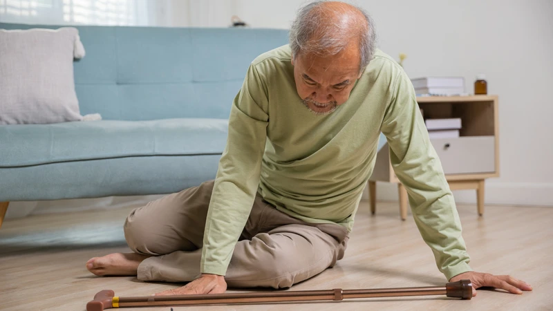 Té ngã rất thường gặp ở người Parkinson do run, cứng cơ và mất thăng bằng