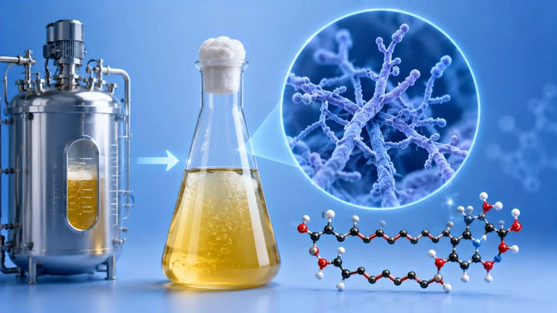 Amphotericin B được sản xuất chủ yếu bằng phương pháp lên men vi sinh vật từ chủng&nbsp;Streptomyces nodosus