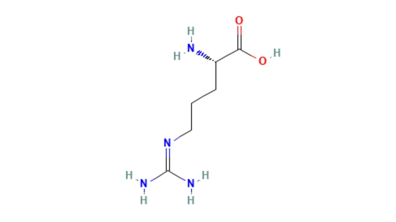 Công thức hóa học của Arginine