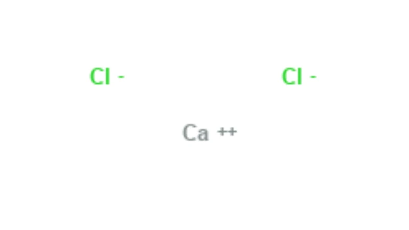 Công thức hóa học của Calcium Chloride