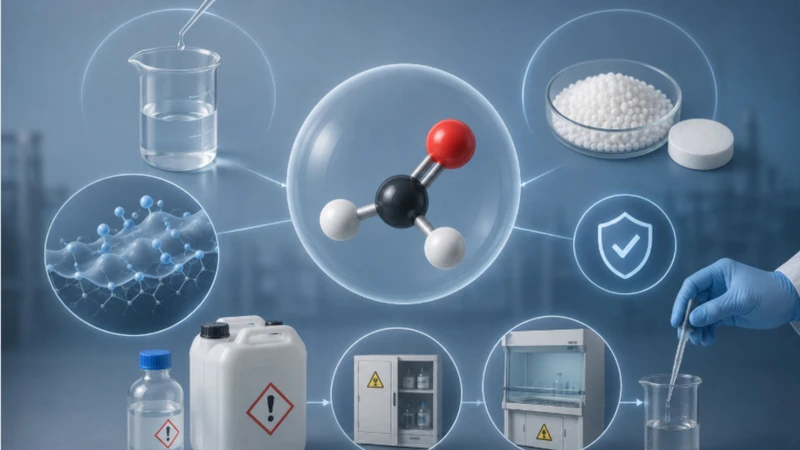 Formaldehyde được sử dụng trong các hệ công thức hoặc quy trình sản xuất chuyên biệt với nồng độ được kiểm soát phù hợp theo mục đích sử dụng