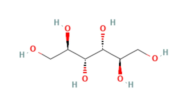 Công thức hóa học của Mannitol