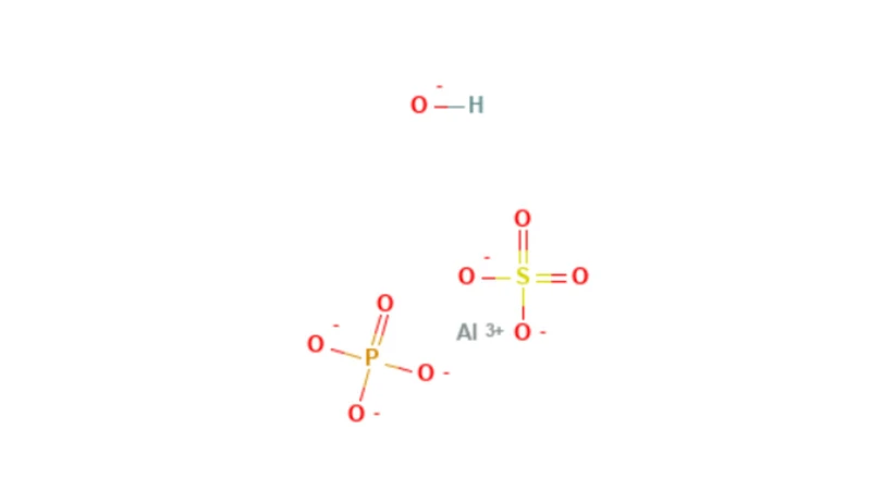 Công thức hóa học của Nhôm Hydroxyphosphate Sulfate