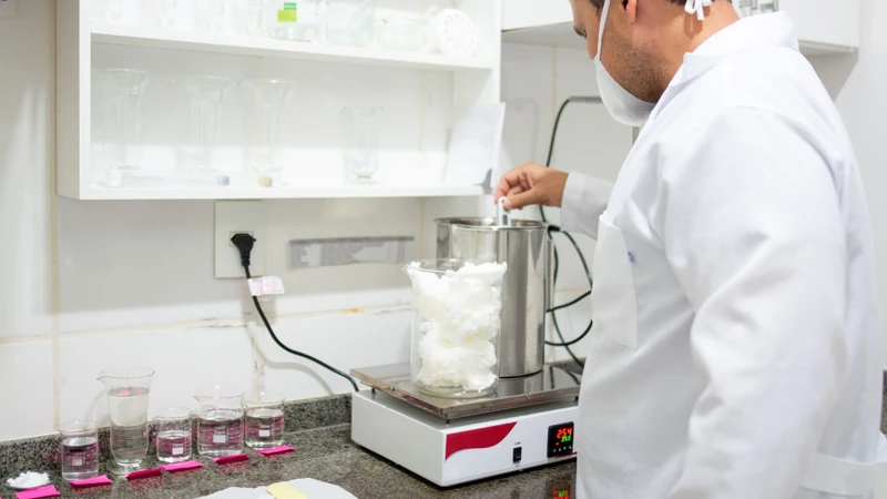 Nhôm Hydroxyphosphate Sulfate được điều chế từ phản ứng giữa muối nhôm với phosphate và sulfate trong điều kiện kiểm soát nghiêm ngặt