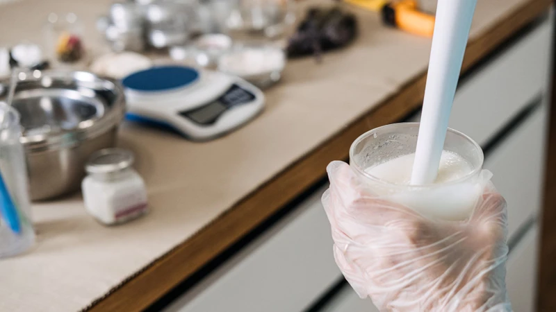 Polysorbate 80 thường được hòa tan trong pha nước trước khi phối hợp với các thành phần khác trong công thức