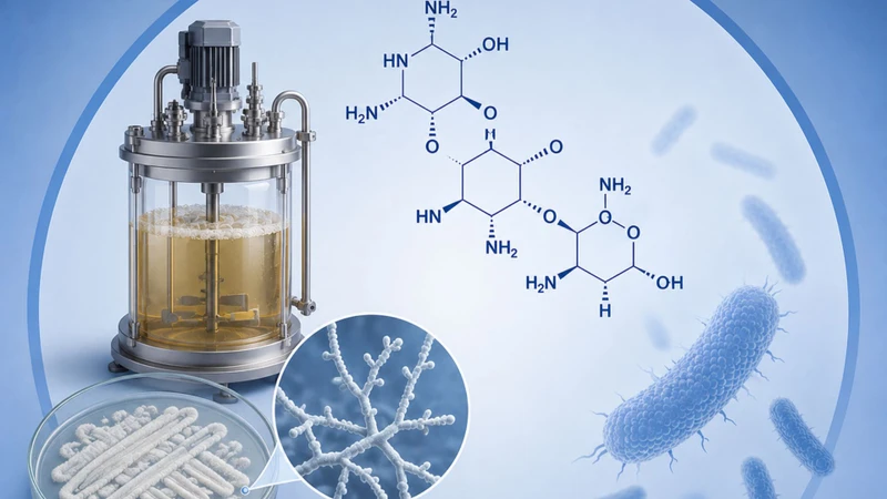Streptomycin được sản xuất chủ yếu bằng phương pháp lên men vi sinh từ chủng xạ khuẩn Streptomyces griseus