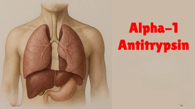Alpha 1 antitrypsin, thường được viết tắt là AAT, là một loại protein lưu hành trong máu, được sản xuất chủ yếu tại gan