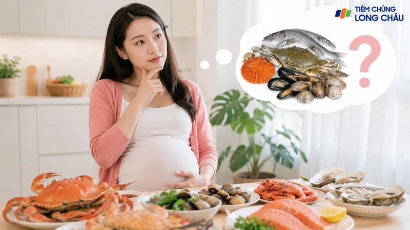 Bà bầu ăn hải sản được không phụ thuộc vào loại, lượng ăn và cách chế biến
