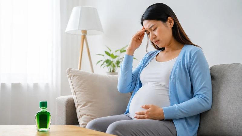 "Bà bầu ngửi dầu gió có sao không?" là băn khoăn của nhiều người