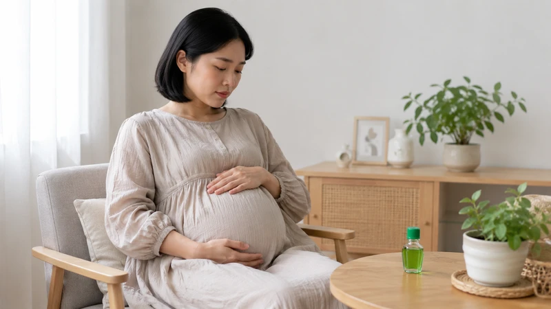 Mẹ bầu không nên lạm dụng dầu gió để đảm bảo an toàn
