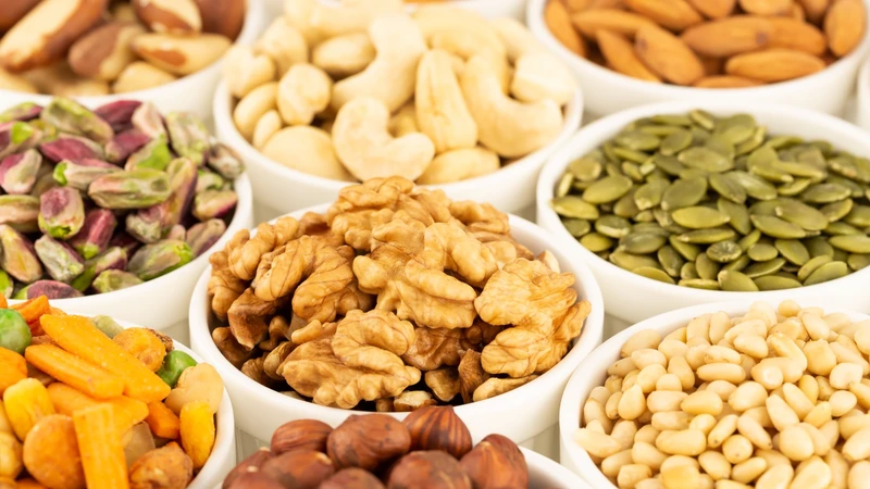 Đa dạng các loại hạt mang lại nguồn dưỡng chất phong phú cho thai kỳ