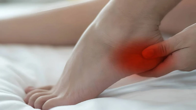 Đau âm ỉ vùng vòm chân hoặc gót chân là dấu hiệu cảnh báo bàn chân bẹt ở người lớn