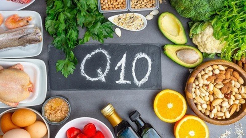 Coenzyme Q10 là chất chống oxy hóa có trong tim heo, giúp tăng cường sức khỏe tim mạch và hỗ trợ chuyển hóa năng lượng