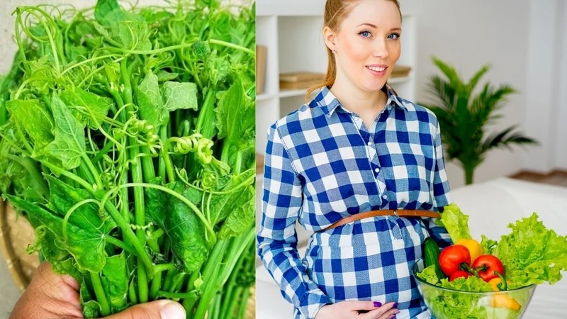 Bầu 3 tháng đầu có ăn được rau bí không? Lưu ý gì khi ăn? 2
