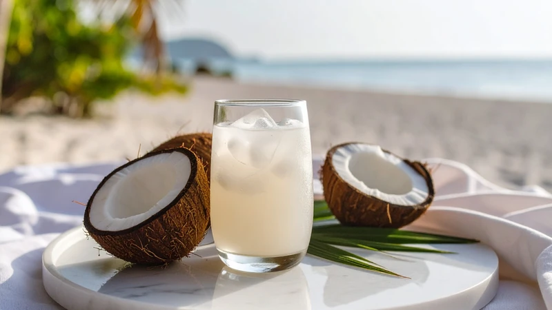 Uống nước dừa đúng cách giúp mẹ bầu an toàn hơn