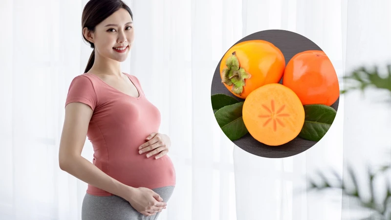 Bầu ăn hồng giòn được không? Tác dụng và lưu ý mẹ bầu cần biết 2