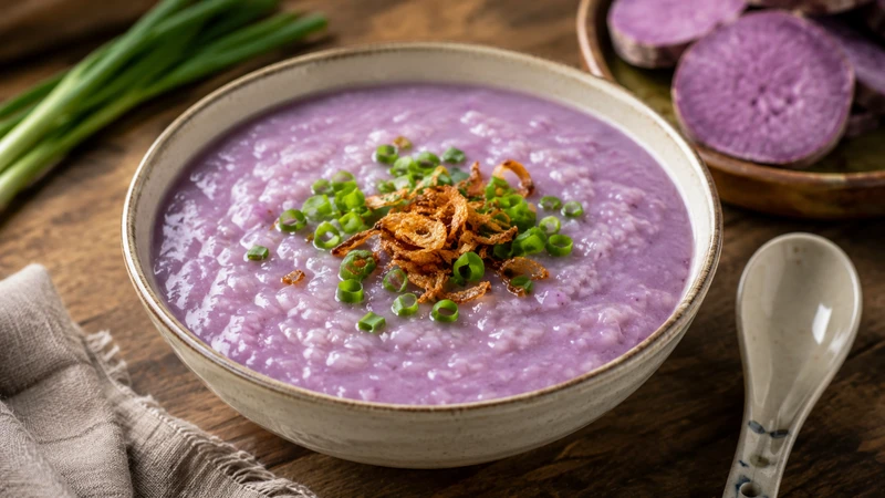 Món ăn dặm từ khoai mỡ cho bé cần mềm, chín kỹ và ít gia vị