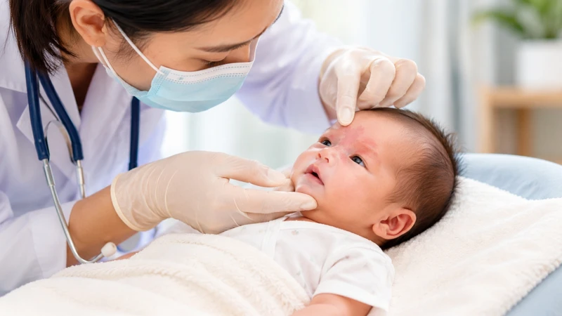 Bác sĩ sẽ đánh giá màu sắc, hình dạng, vị trí và đặc điểm phân bố của tổn thương trên da