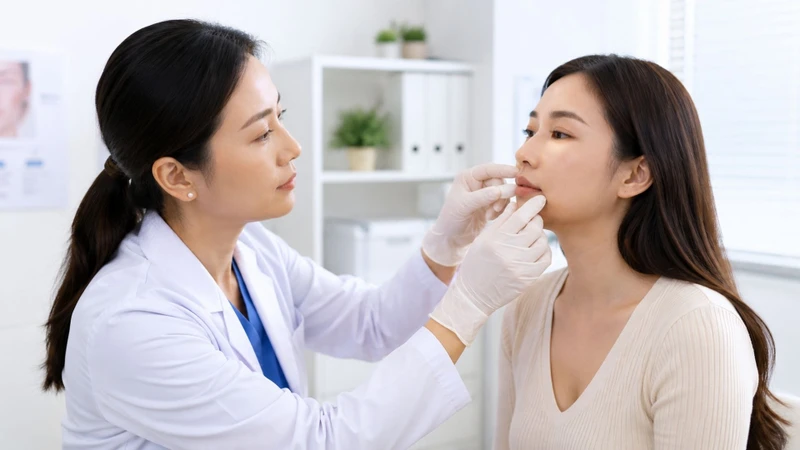 Thăm khám lâm sàng là phương pháp chính để chẩn đoán chốc mép