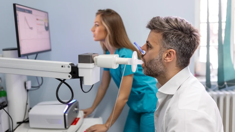 Đo chức năng hô hấp là xét nghiệm cận lâm sàng quan trọng giúp đánh giá chính xác mức độ tắc nghẽn đường thở