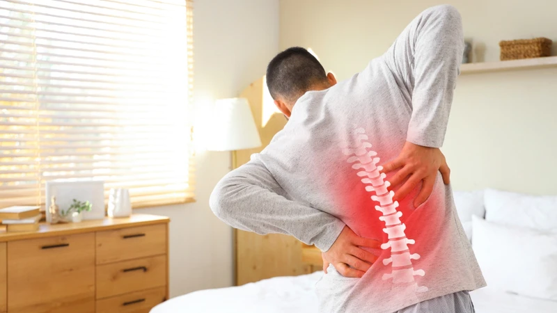 Đau tại vùng cột sống tổn thương là triệu chứng phổ biến nhất khi bị gai cột sống