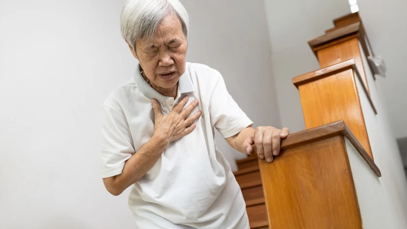 Khó thở là một trong những triệu chứng đáng chú ý của hội chứng gan phổi