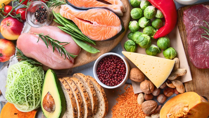 Bổ sung đầy đủ các nhóm chất (đạm, lipid, glucid, vitamin và khoáng chất) giúp duy trì chức năng thần kinh và cơ