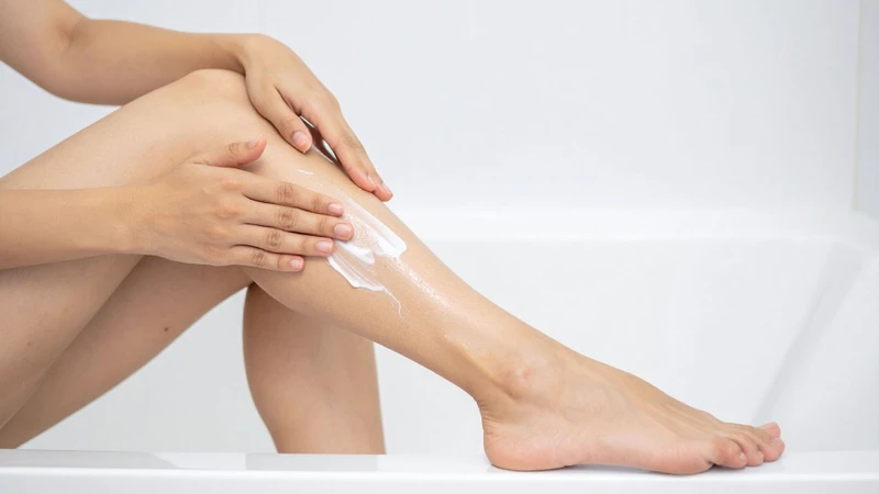 Duy trì dưỡng ẩm da thường xuyên giúp củng cố hàng rào bảo vệ da, giảm khô và hạn chế xâm nhập của dị nguyên