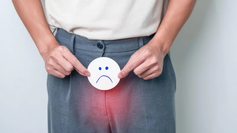 Một số người bệnh có thể xuất hiện cảm giác đau âm ỉ hoặc khó chịu vùng bìu