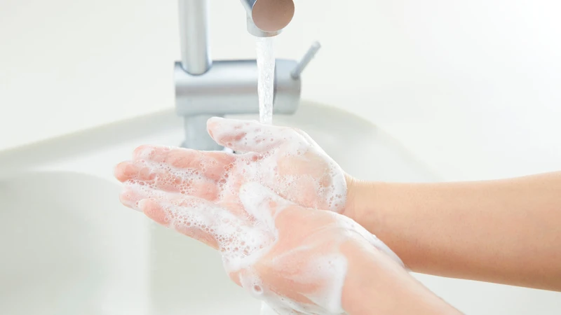 Giữ vệ sinh tay sạch sẽ giúp phòng ngừa nhiễm Cyclospora