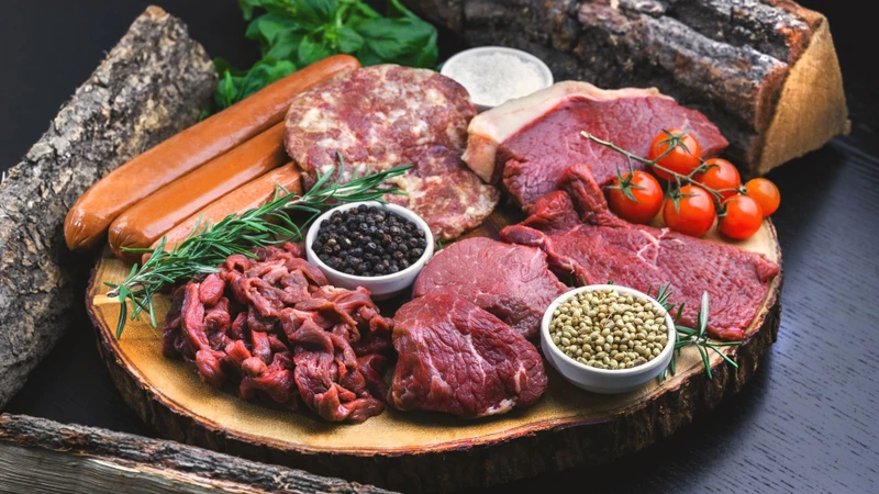 Nội tạng, thịt đỏ và một số loại hải sản như cá cơm, cá mòi, sò điệp có thể làm tăng lượng purin đưa vào cơ thể