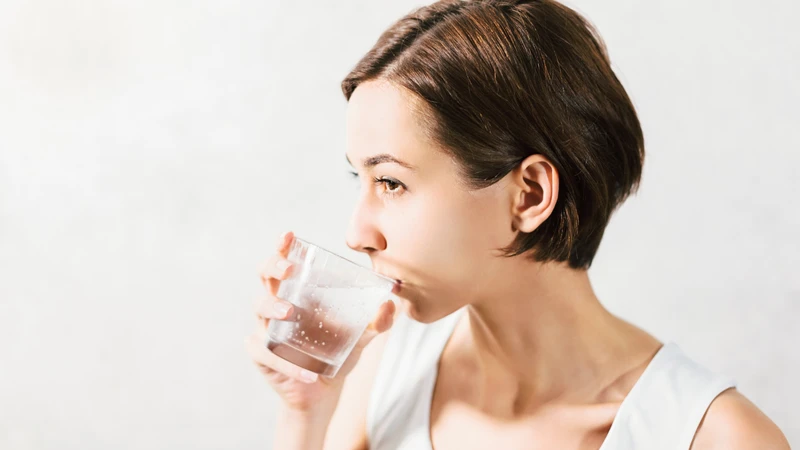 Bệnh nhân nên uống đủ nước sau khi cắt amidan