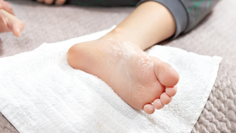 Ra nhiều mồ hôi chân là tăng nguy cơ gây bệnh tổ đỉa ở chân